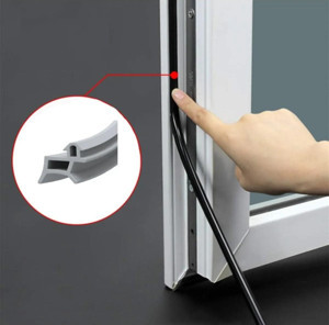 Pimapen Değiştirme Contası Pvc Pencere Fitili Gri Renk 25 Metre Bütün Markalara Uyumlu - Image 1