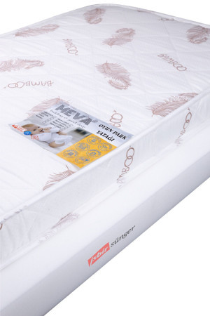 Meva Ortapedik Bebek Ve Çocuk Yatak, Beşik Yatağı, Park Yatak Özel Ölçü Bebek Yatağı Bambu 10 Cm - Image 1