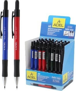 Adel 043 Auto Versatil Kalem 0,7Mm Yeni Renkler Asorti (1 Adet) - Image 1