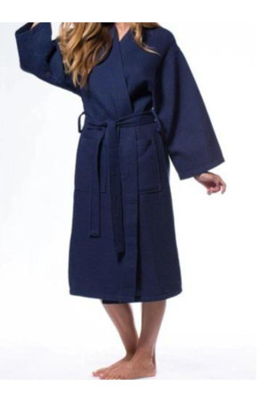 Embays Collection Şalyaka Pike Bornoz , Sabahlık Bornoz , Waffle Pike Bornoz ,Unisex Pike Bornoz,Hamam Sauna Bornoz - Image 1