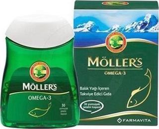 Möller's Omega-3 30 Yumuşak Kapsül