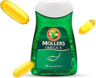 Möller's Omega-3 Takviye Edici Gıda 60 Yumuşak Kapsül