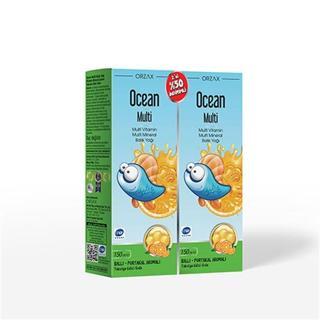 Ocean Orzax Multi Ballı - Portakal Aromalı Takviye Edici Şurup 150 ml