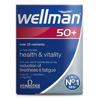 Vitabiotics Wellman 50+ Takviye Edici Gıda 30 Tablet