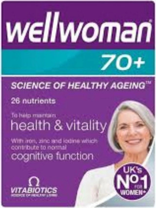 Vitabiotics Wellwoman 70 Yaş Üzeri 30 Tablet