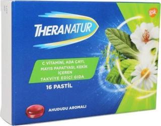Theranatur Ahududu Aromalı Pastil 16 Adet