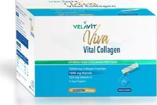 Velavit Viva Vital Collagen Toz Takviye Edici Gıda 30 Saşe