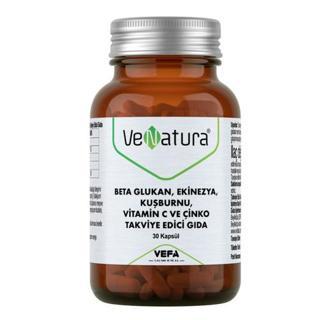 Venatura Beta grlukan, Ekinezya, Kuşburnu, Vitamin C Ve Çinko 30 Kapsül