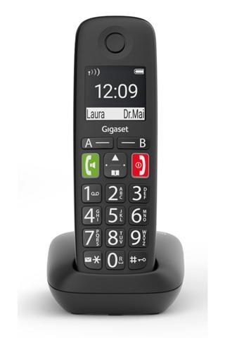 GİGASET Geniş Ekran Siyah Telsiz Dect Telefon E290