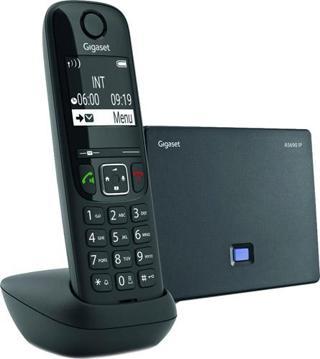 GİGASET Ip Siyah Telsiz Dect Telefon 2" Ekran 150 Rehber As690