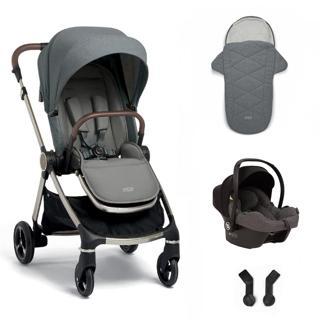 Mamas & Papas Strada Cosmo Travel Sistem Bebek Arabası Grey Melange
