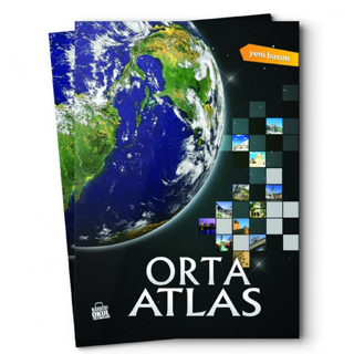 4E Atlas Orta Karatay Yayınevi 153-08-2776