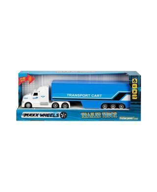 Maxx Wheels 1:50 Sesli ve Işıklı Tır 23181 Mavi