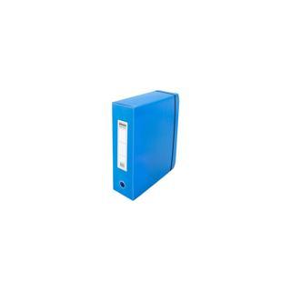 Üçgen Proje Kutusu Plastik Lastikli 29X36X20Cm Mavi (50 Li Paket)
