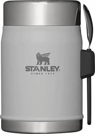 Stanley 10-09382-083 Klasik Kaşıklı 0,40 Litre Çelik Yemek Termosu - Beyaz