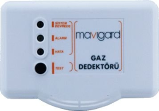 Mavigard AGD-1224M.VIP Metan (Doğalgaz) Dedektörü, 12/24V DC