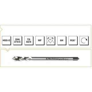 Makina Takım M18X2 HSS-E DIN 374/C Metrik İnce Vidalı Helis Kanallı Makina Kılavuzu - MTE B00105790612