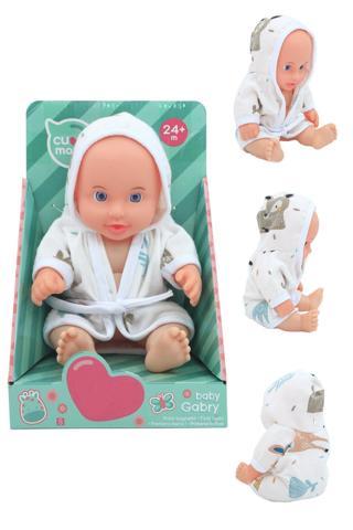 Global Toys Bornoz Kıyafetli 3 Adet Oyuncak Bebek