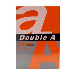 Double-A Renkli Fotokopi Kağıdı A4 80 Gram Safran (25 Li Paket)