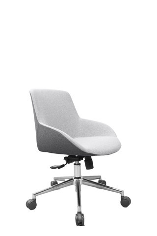 BUO TEKERLEKLİ TREND ULTRA LÜKS KONFORLU KUMAŞ ŞIK DÖNER EV OFİS ÇALIŞMA TOPLANTI KOLTUĞU