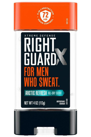 Right Guard Xtreme Defense Arctic Refresh Stick Jel Deodorant 113GR