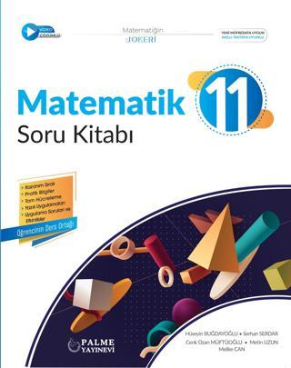 Joker 11. Sınıf Matematik Soru Kitabı Yeni 2023 Hüseyin Buğdayoğlu Serhan Serdar - Palme Yayınları