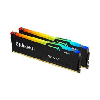 Kingston KF560C36BBEAK2/16TR 16 GB (2x8) DDR5 6000Mhz CL36 Beast RGB Expo Bilgisayar Bellek