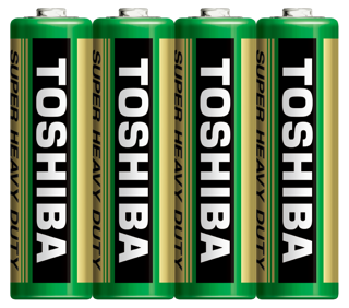 Toshiba R6UG 1.5V Heavy Duty AA Kalem Pil - 4'lü Paket