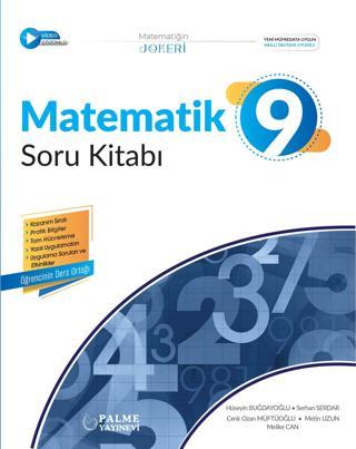 Joker 9. Sınıf Matematik Soru Kitabı Yeni Serhan Serdar , Hüseyin Buğdayoğlu - Palme Yayınları