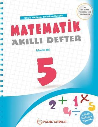 Palme Yayınevi 5, Sınıf Matematik Akıllı Defter - Palme Yayınları