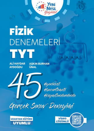 Tyt Fizik 45 Deneme Sınavı Ali Haydar Aydoğdu , Aşkın Burhan Ünal - Palme Yayınları