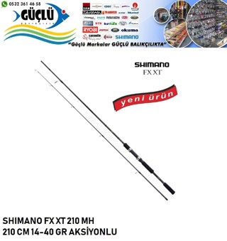 Shimano Fx Xt 210Mh 14-40 Gr Aksiyonlu Spin Kamışı