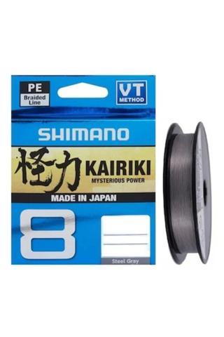 Shimano Kairiki 8 Steel Gray (Gri) 0,28Mm 150Mt 8Kat İp Misina