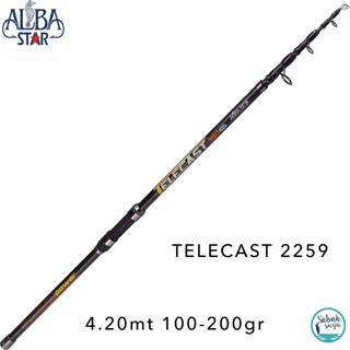 Albastar 2259 Telecast 4.20mt 100-200gr Teleskopik Surf Kamış