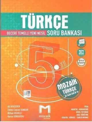 5. Sınıf Türkçe Soru Bankası - Kolektif  - Mozaik - Ders Kitapları