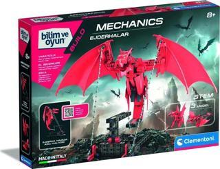 Clementoni Mekanik Laboratuvarı Uçan Ejderha Oyuncak Yapım Seti