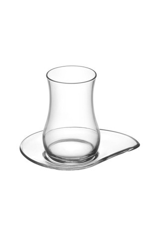 Lav Eda Çay Bardak Ve Tabağı 6 Adet