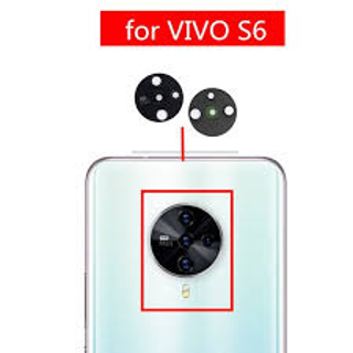 Vivo S6 Arka Kamera Camı Lensi (Çıtasız Sadece Cam)