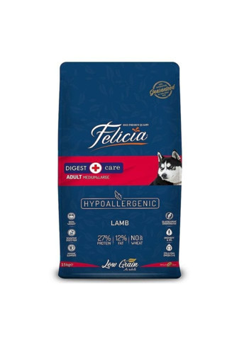 Felicia Az Tahıllı 15 Kg Yetişkin Kuzulu M/large Breed Hypoallergenic Köpek Maması