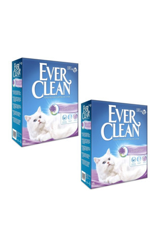Lavender Lavanta Kokulu Topaklaşan Kedi Kumu 6 L (2 Adet)