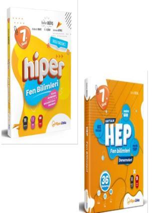 Hiper Zeka 7. Sınıf Hiper Fen Bilimleri KKonu Anlatımlı & Soru Bankası + Haftalık HEP 40 Deneme Set - Hiper Zeka Yayınları