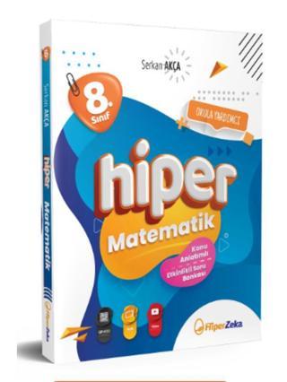 Hiper Zeka 8. Sınıf Matematik Hiper Konu Anlatımlı Soru Bankası - Hiper Zeka Yayınları