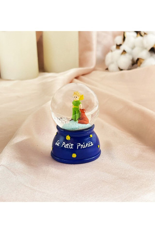 Bam Küçük Prens Mini Işıklı Boy Kar Küresi