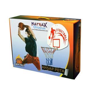 Matrax Oyuncak 225 Akçiçek, Ahşap Basket Potası