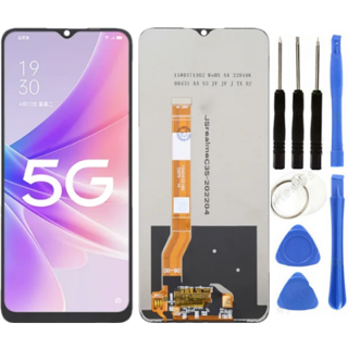 TE Oppo A58 5G A Kalite Lcd Dokunmatik Ekran + Tamir Seti