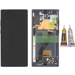 TE Samsung Note 20 5G N981 Uyumlu Çıtalı OLED Lcd Ekran Siyah 