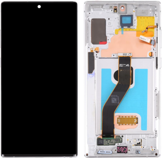 TE Samsung Note 10 Plus N975 Uyumlu Çıtalı OLED Lcd Ekran Beyaz