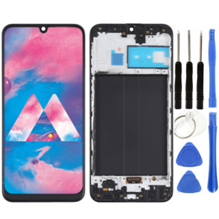 TE Samsung M30 M305 Uyumlu Çıtalı Lcd Ekran Servis + Tamir Seti