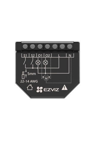 AKSESUAR, AKILLI EV WIFI RÖLE, DÜŞÜK AKIM KURU KONTAKT CS-T36-R100-WM