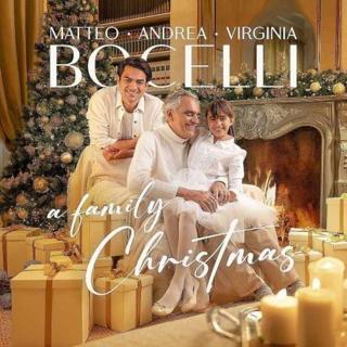 Andrea Bocelli Bocelli Family At Christma Plak - Andrea Bocelli